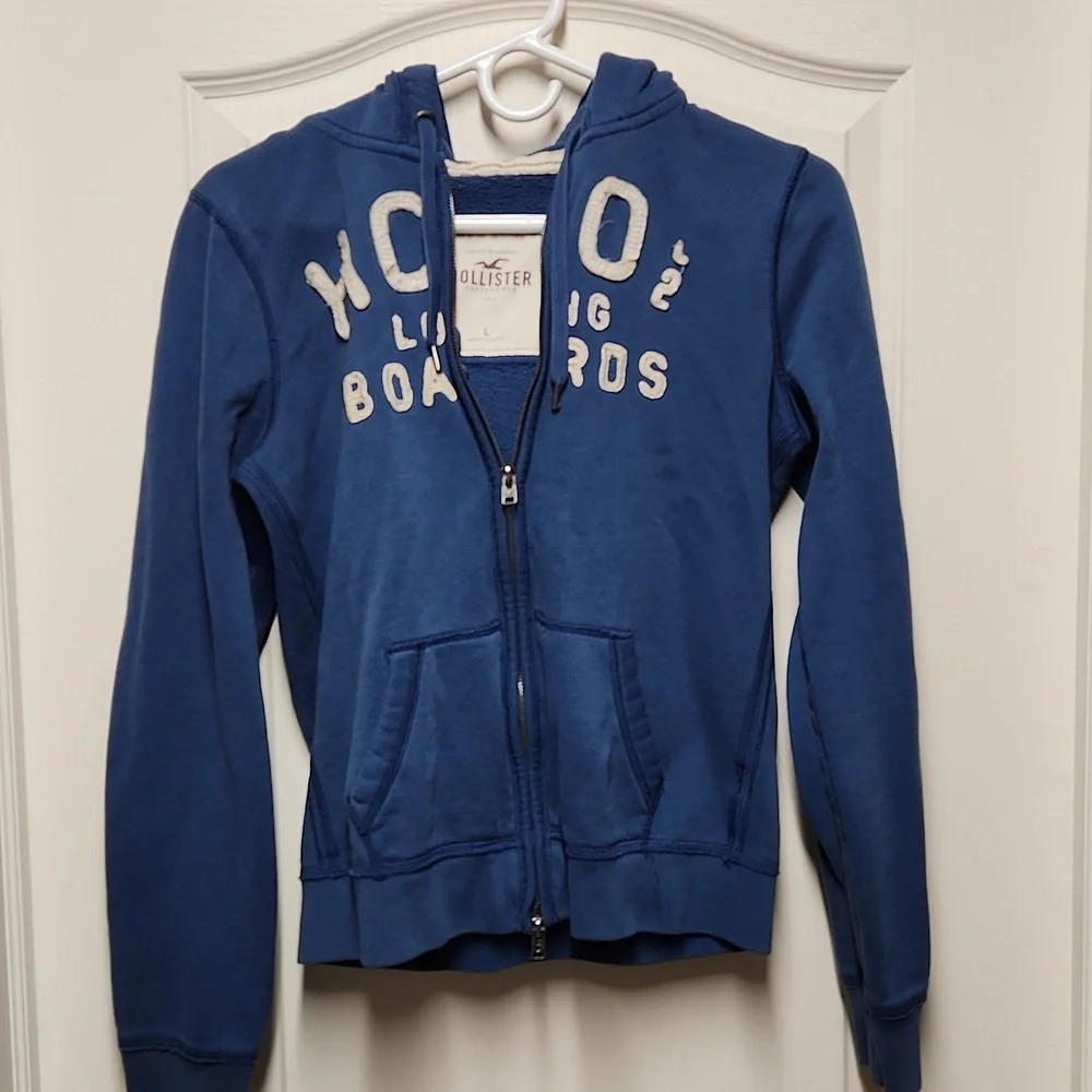 Hollister full zip hoodie Youth L - Picture 1 of 16